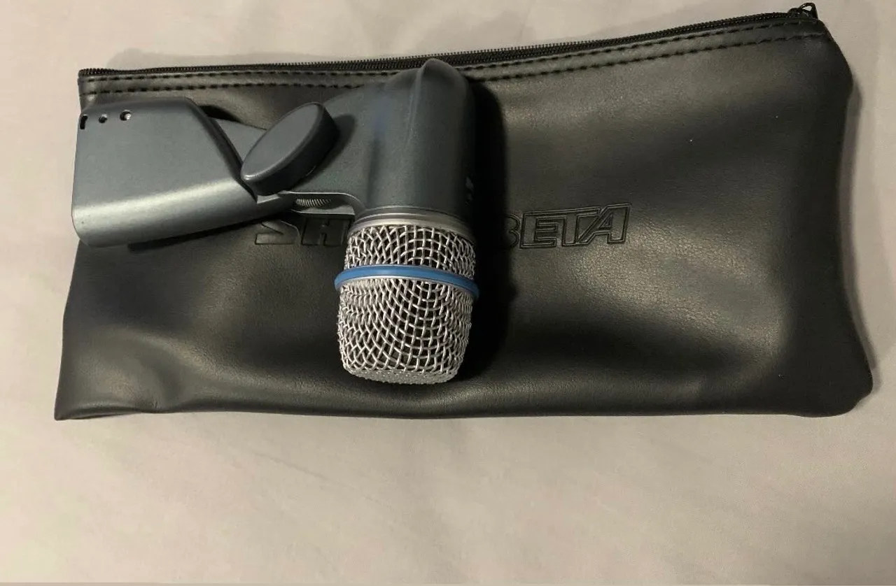 Microfone Shure Beta56A.