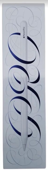 APPLE PENCIL PRO NOVA LACRADA COM GARANTIA APPLE E ENTREGA GRÁTIS EM BH  - Foto 2