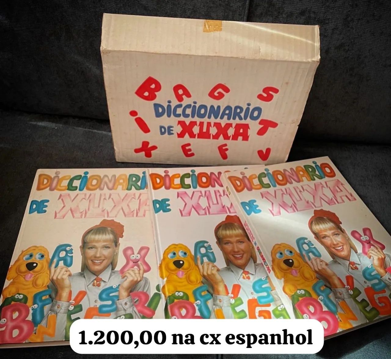 Dicionário Xuxa Completo - 3 Volumes - 1.200.000 Palavras
