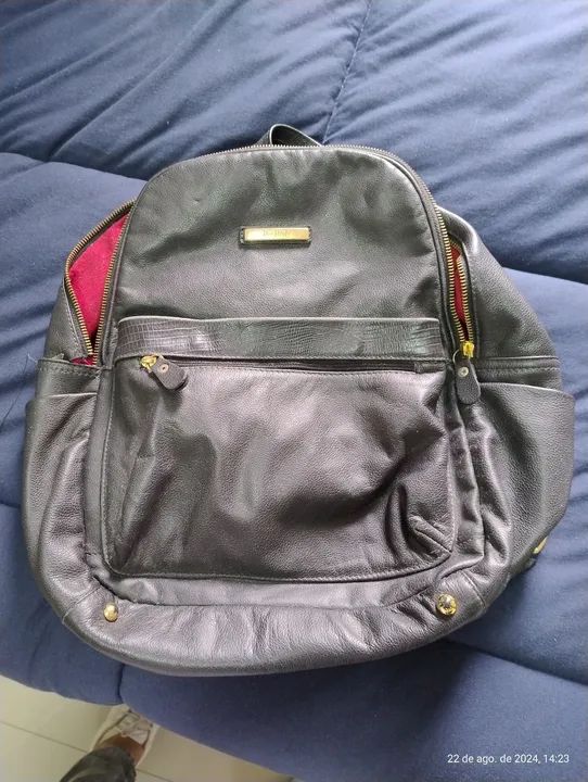 Mochila em couro  - Foto 5