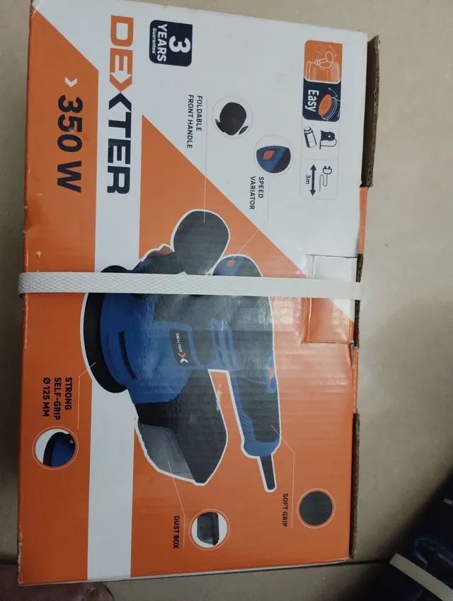 Lixadeira 350w 220v dexter - Foto 2