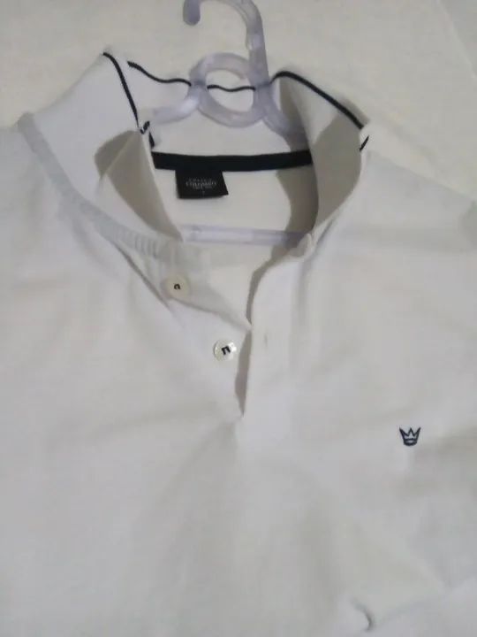 Camisa polo branca Colombo  - Foto 5