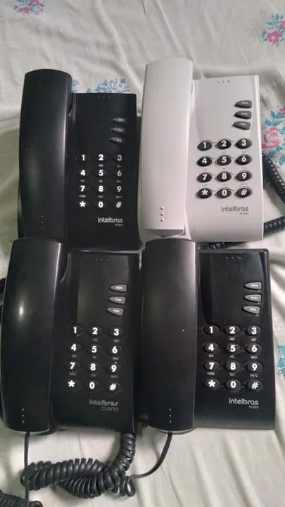Kit 04 AparelhosTelefone Intelbras Pleno