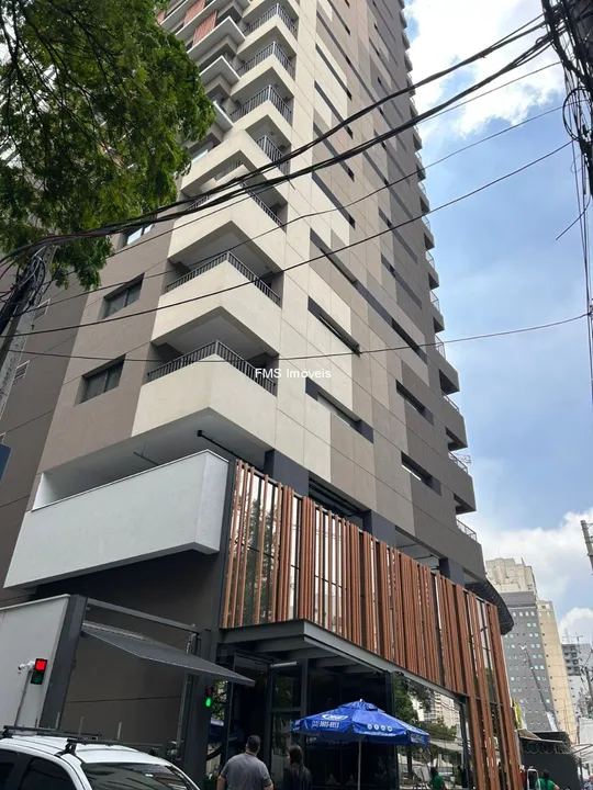 Studio para Locação em Perdizes, São Paulo-SP: 1 Quarto, 1 Suíte, 1 Banheiro - 25m² de Áre