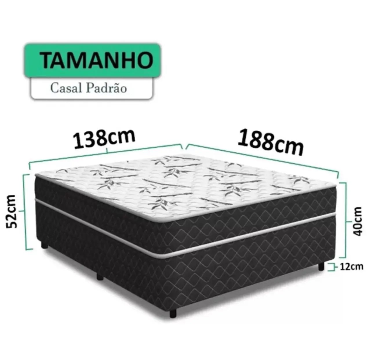 Cama box casal conjugada - Foto 3