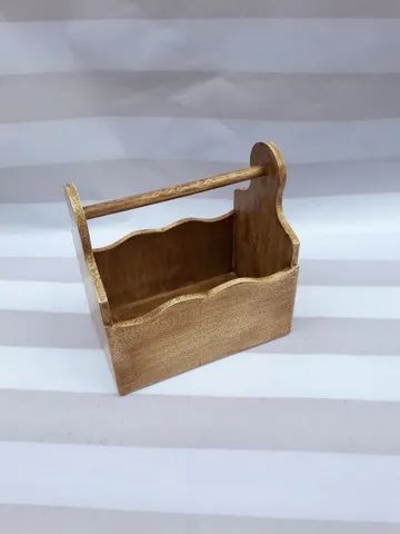 Cesta de Madeira MDF - Foto 4