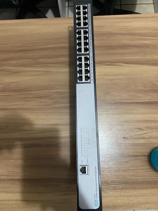 Switch de rede 24 portas Gigabit gerenciável  - Foto 3