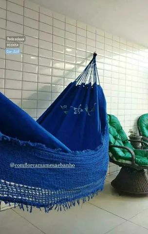 Rede De Dormir Delicatte Antialérgica - Entrega Grátis  - Foto 4