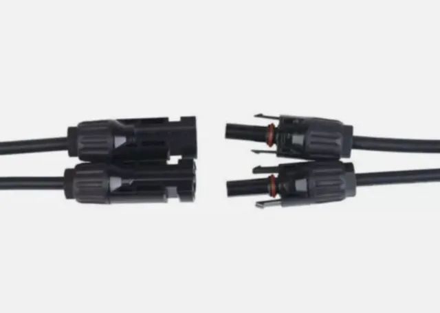 Conector Mc4 -y 2 P/ Painel Solar Energia Solar Painel Solar  Arduino Automação COD-CP757  - Foto 2