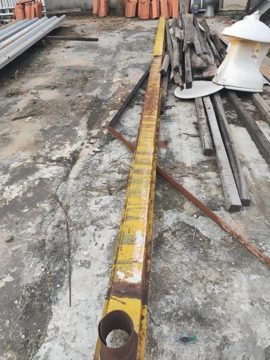 Vendo Calha de 6 metros de ferro - Foto 2