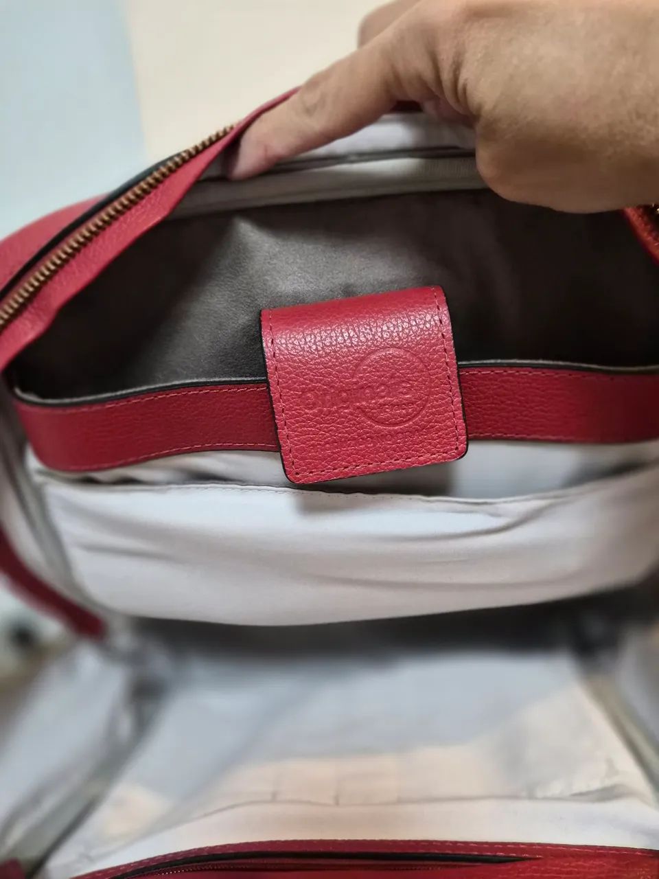 Bolsa Iplace de Couro Original  - Foto 3