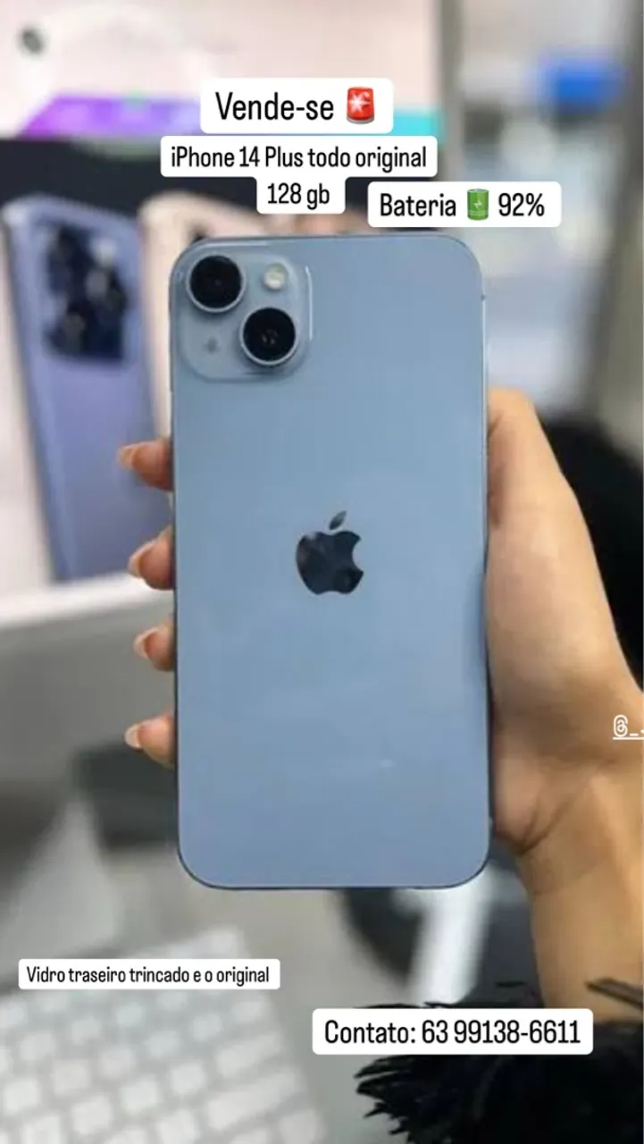 IPHONE 14 PLUS 128 GB AZUL