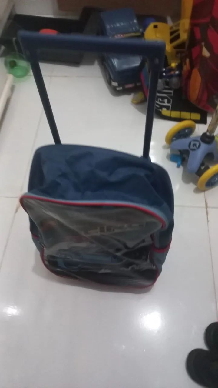 Mochila Infantil de Rodinhas Racing novo de carrinho - Foto 2