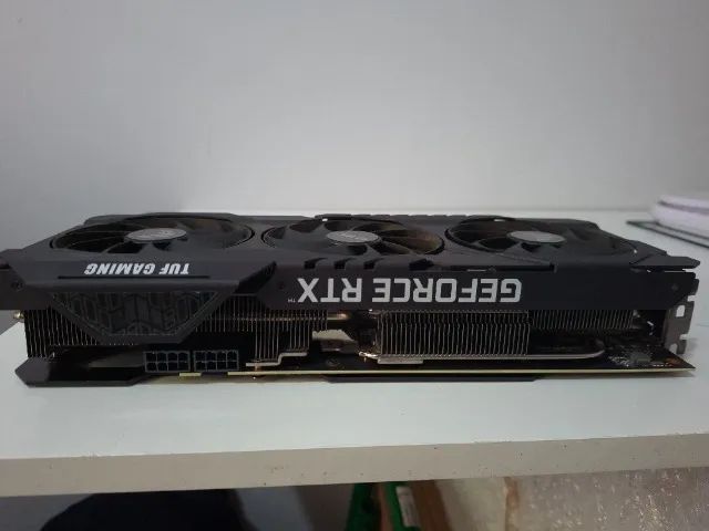 Placa de vídeo Nvidia Asus TUF Gaming GeForce RTX 30 Series RTX 3070 TI OC Edition 8GB - Foto 3