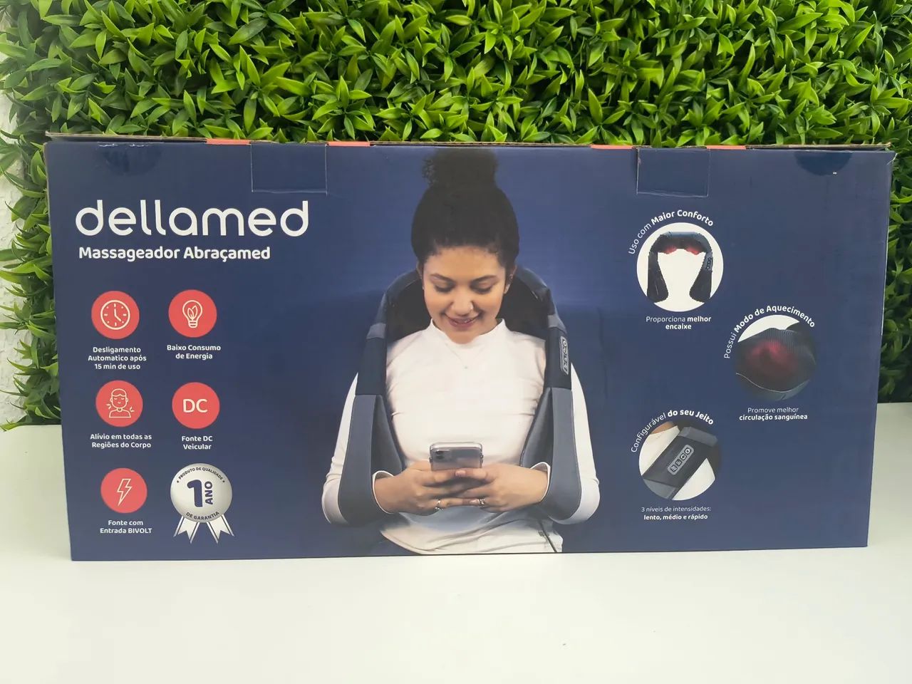 Colete massageador abraçamed 