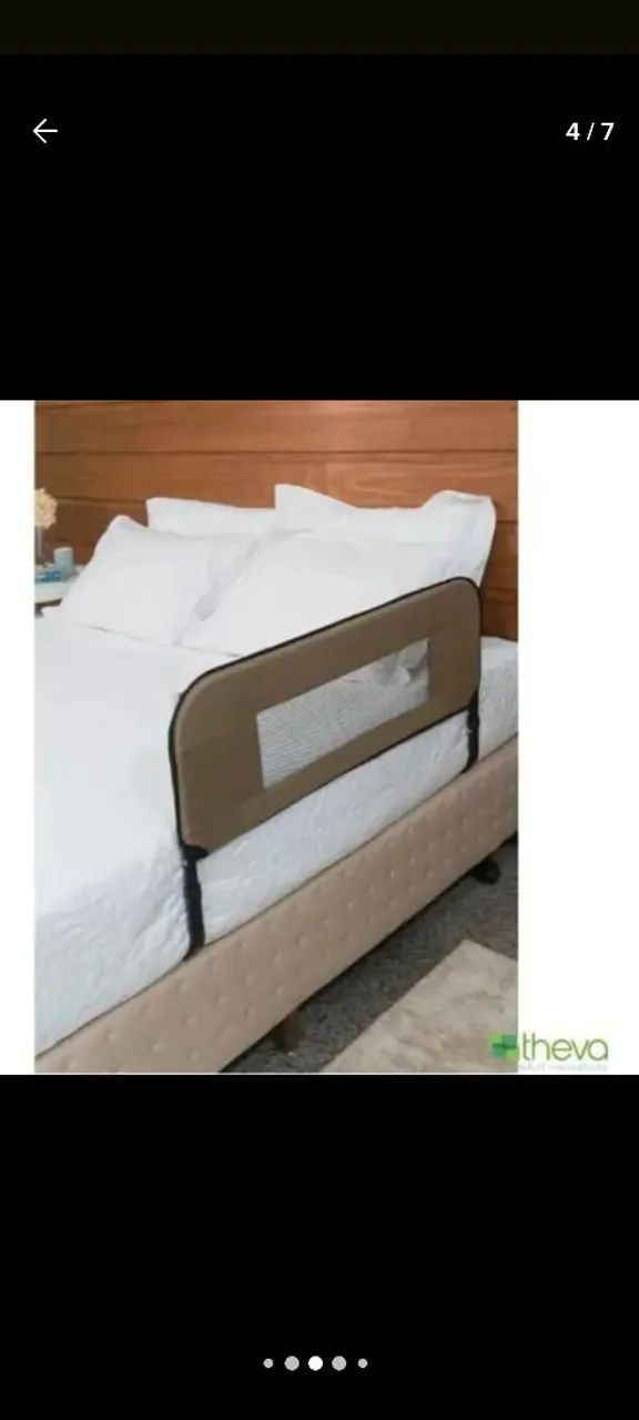 Grade de proteção para cama infantil/idoso