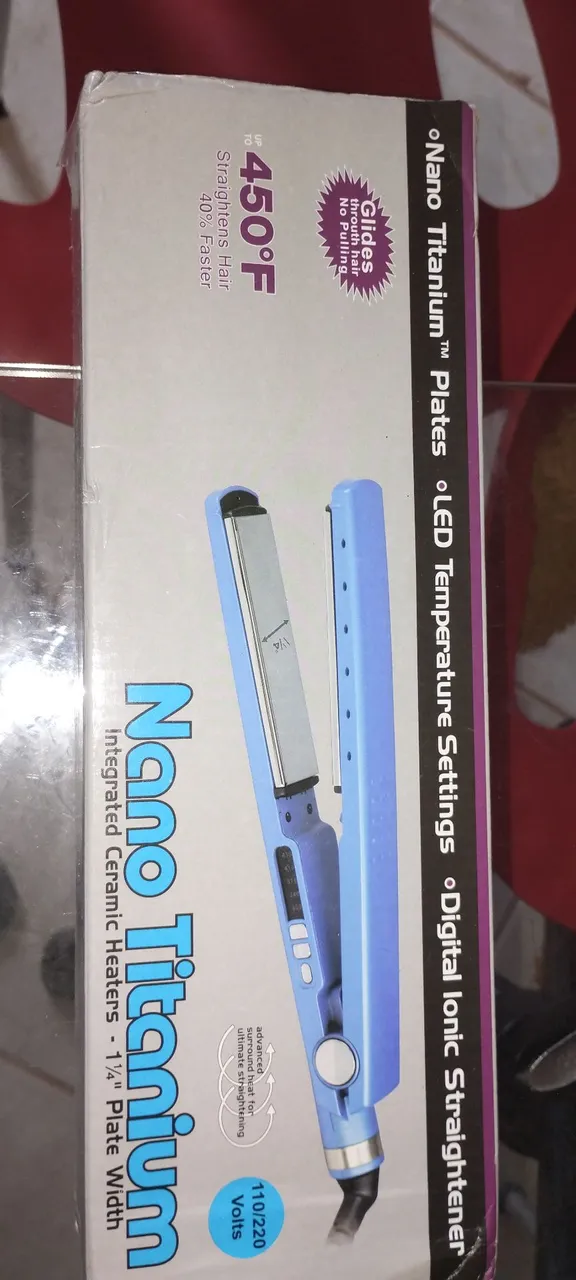 Prancha Nano Titanium - Alisamento Profissional