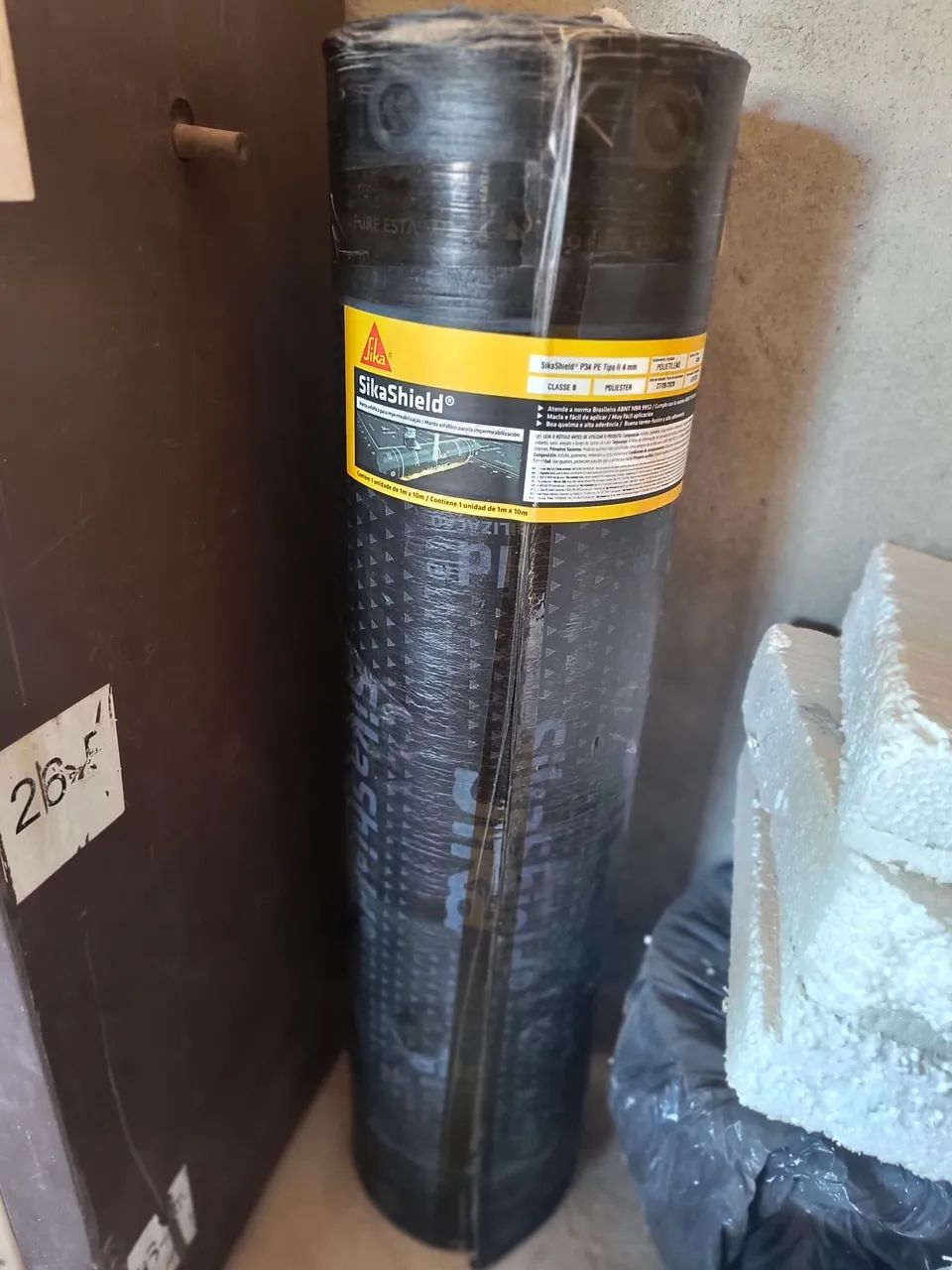 Manta asfáltica - SikaShield P34 PE Tipo II 4 mm - Impermeabilização - Foto 2
