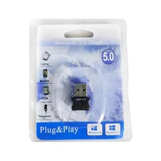 Adaptador Bluetooth 5.0 Pc, Notebook Plug & Play
