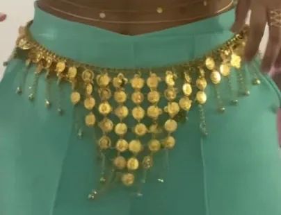 Cinto dourado brilhoso - Novo  - Foto 2