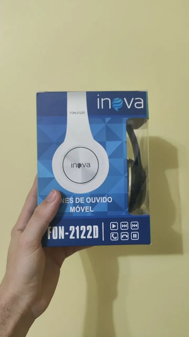 Headphone Inova Na caixa [ Abaixo o valor para Buscar]