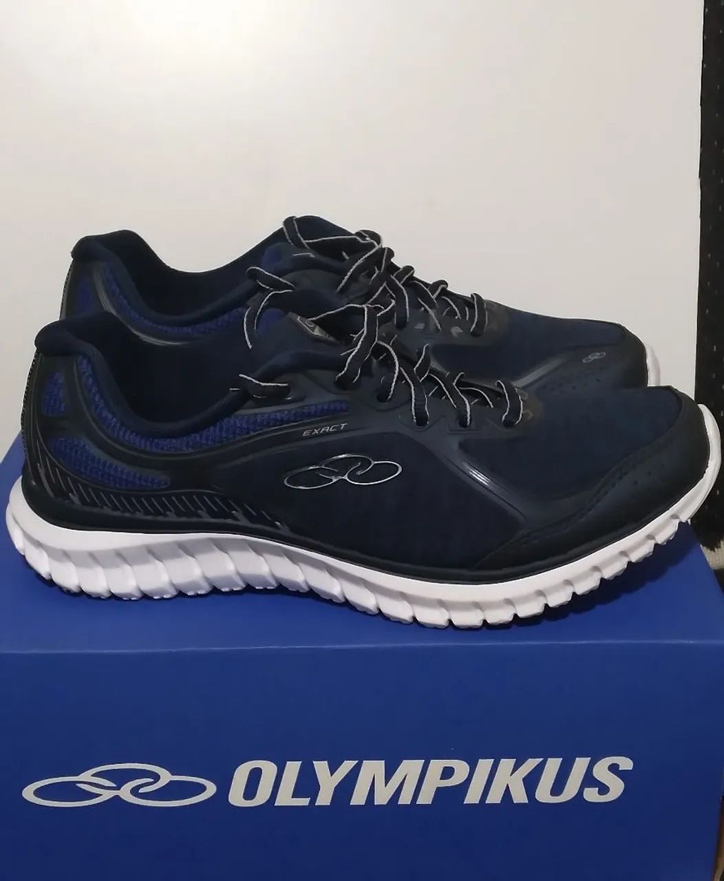 Tênis Olympikus Exact Azul Marinho - Conforto e Estilo!
