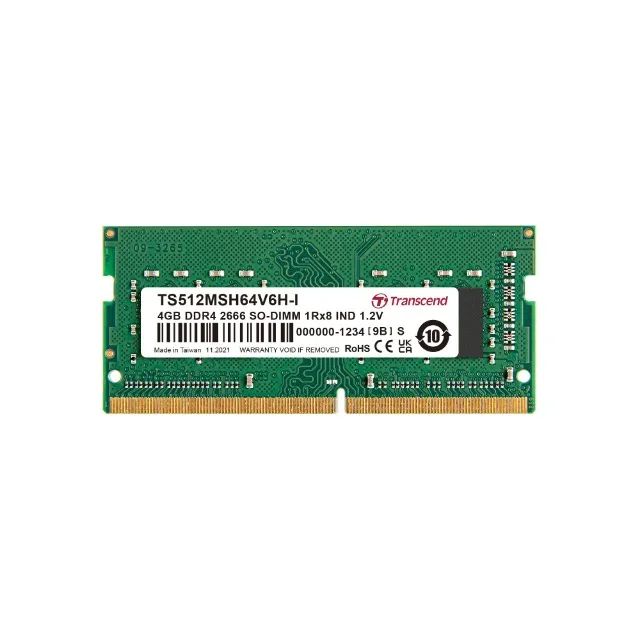 MEMORIA 4GB DDR4 NOTEBOOK SODIMM 2666 MHZ