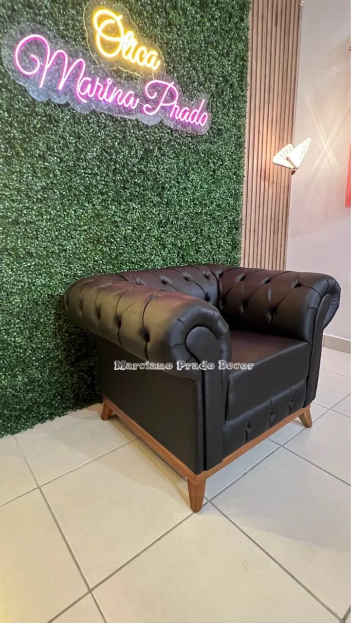 Poltrona Chesterfield Elegante