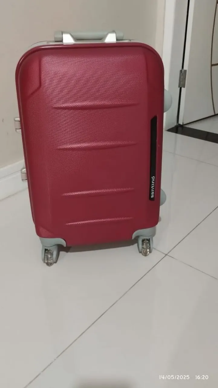 Mala de Viagem Santino Vermelha