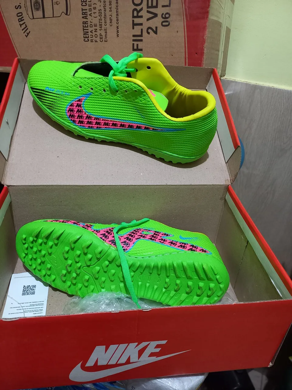 Chuteira Nike Campo Society - Nova