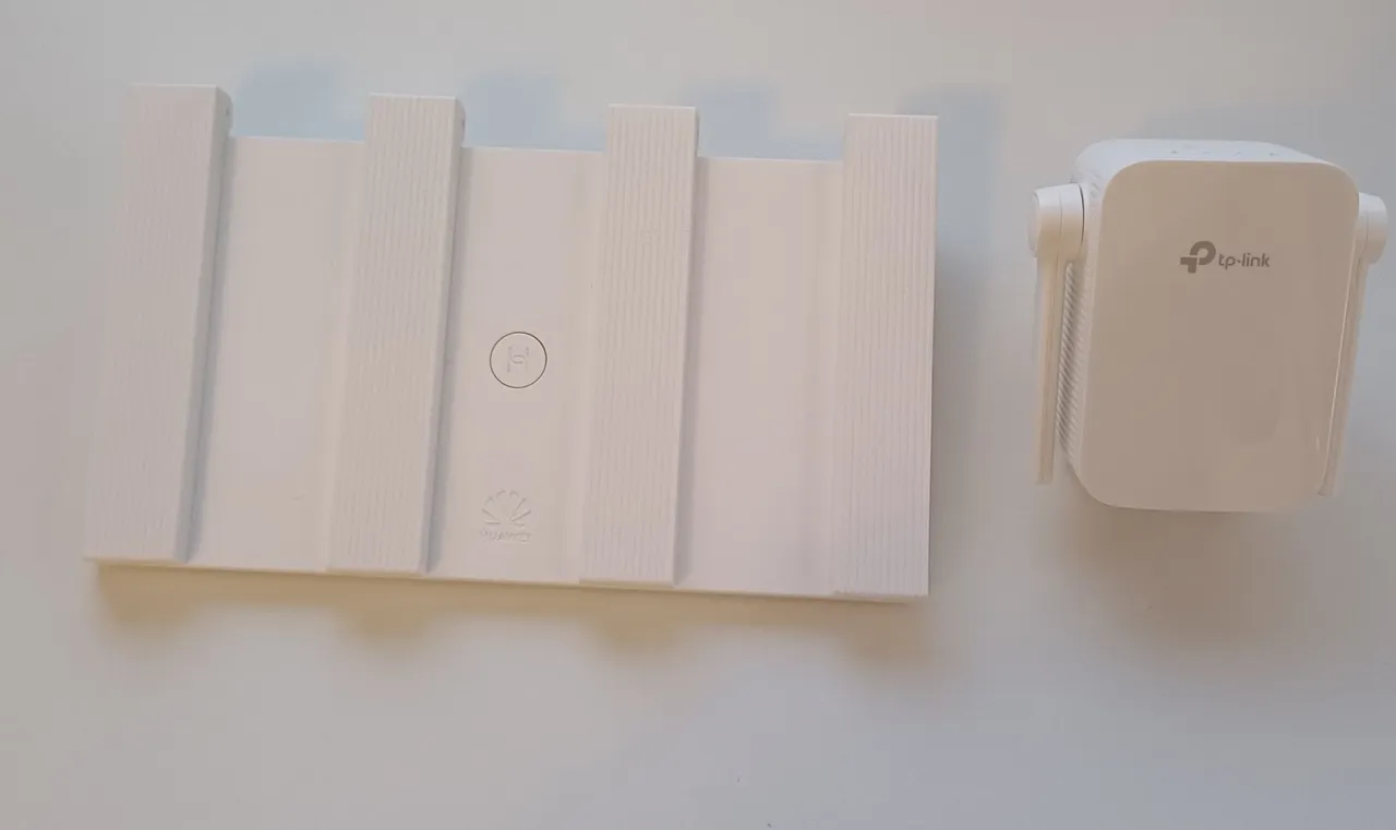 Roteador Huawei e Repetidor TP-Link