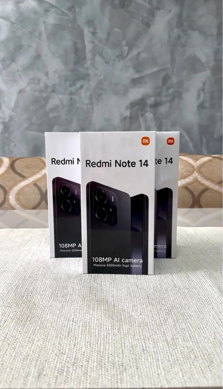 Xiaomi Redmi Note 14 8G/256GB Novo até 18x