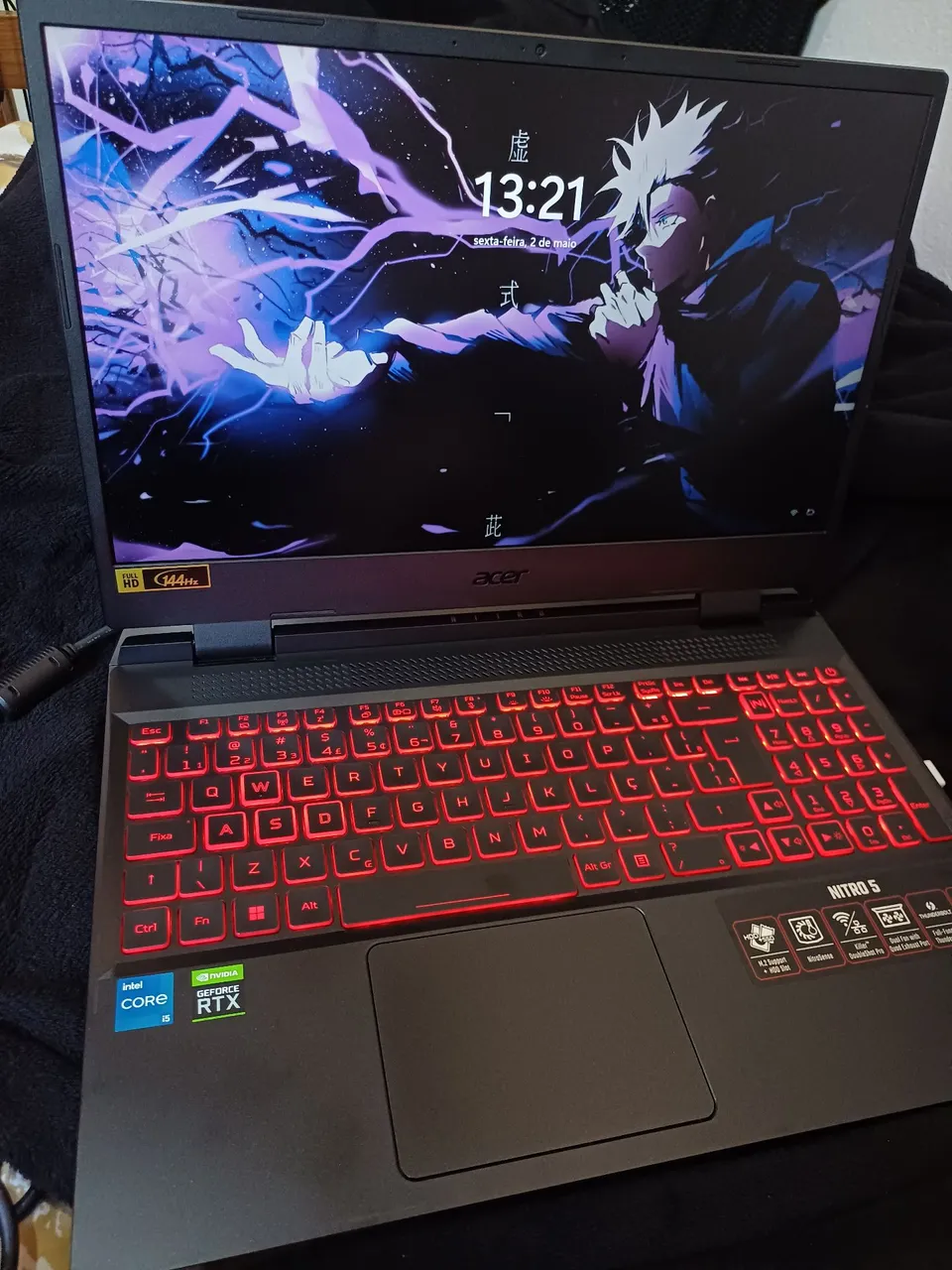 Notebook Gamer Acer Nitro 5 RTX 3050