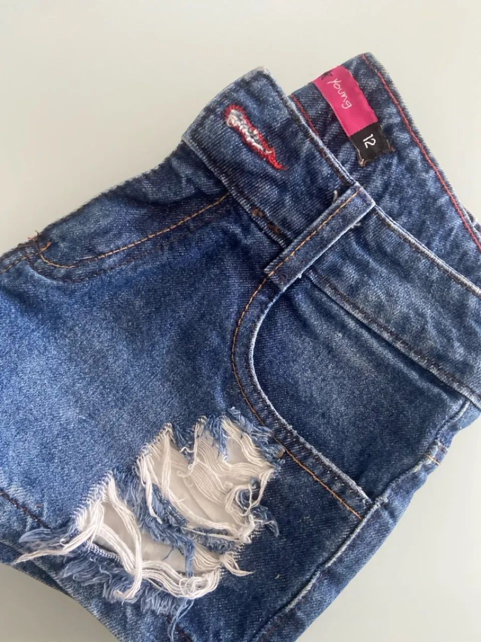 Short Jeans Destroyed - Foto 4