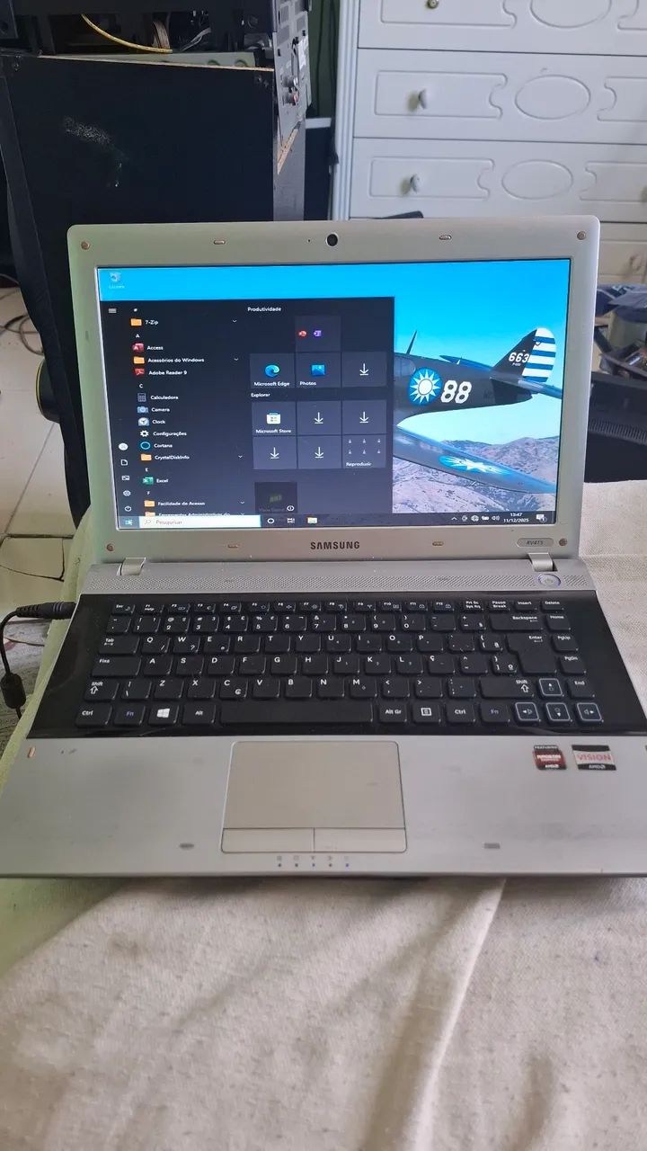 Notebook Samsung RV415, com 6gb ram, hd 120gb e tela de 14 polegadas  - Foto 2