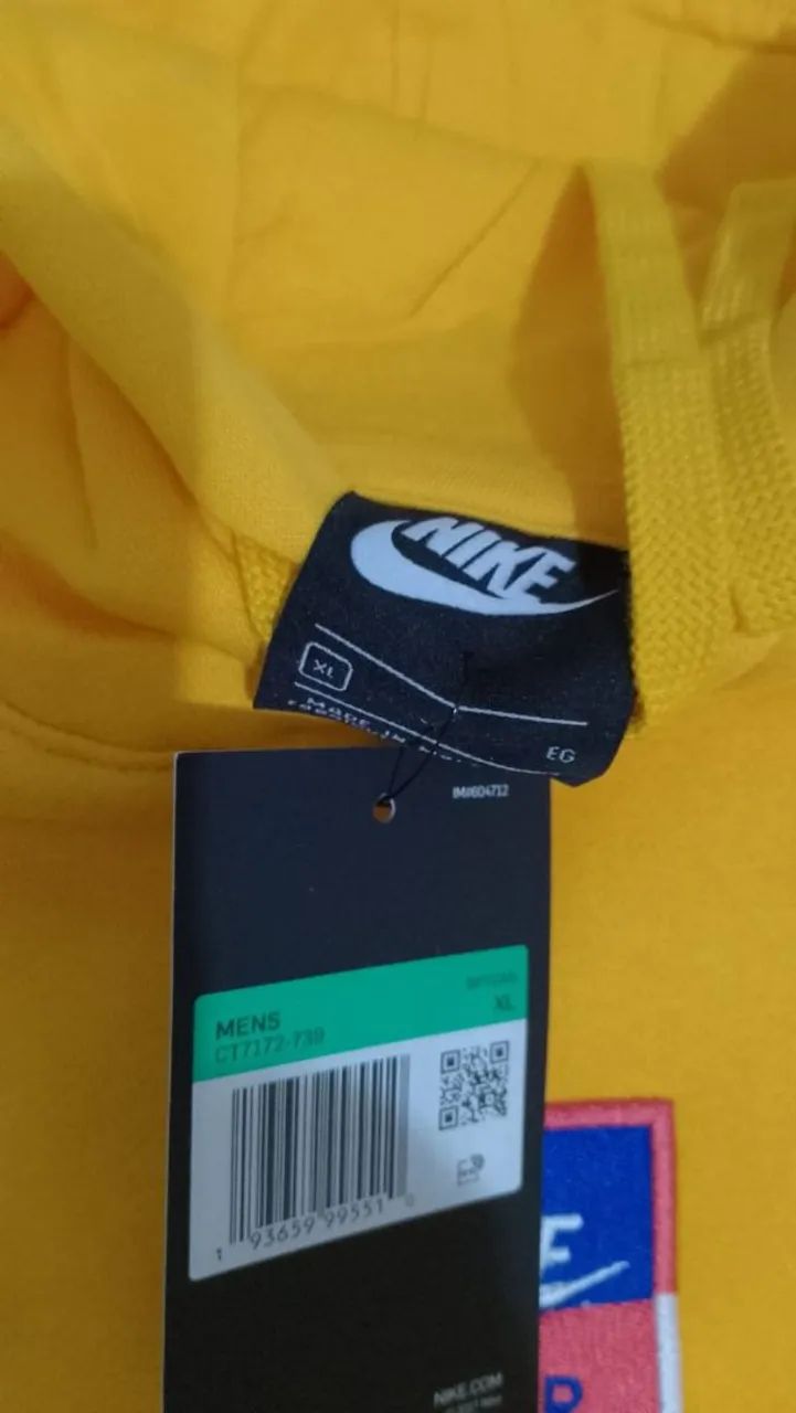 Moletom Nike Air Amarelo novo zero - Foto 3