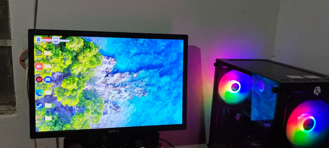 PC Gamer com RGB e Desempenho Top