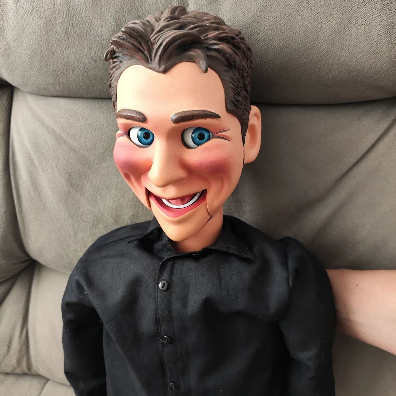 Boneco de ventríloquo Little Jeff completo - Raridade! - Foto 2