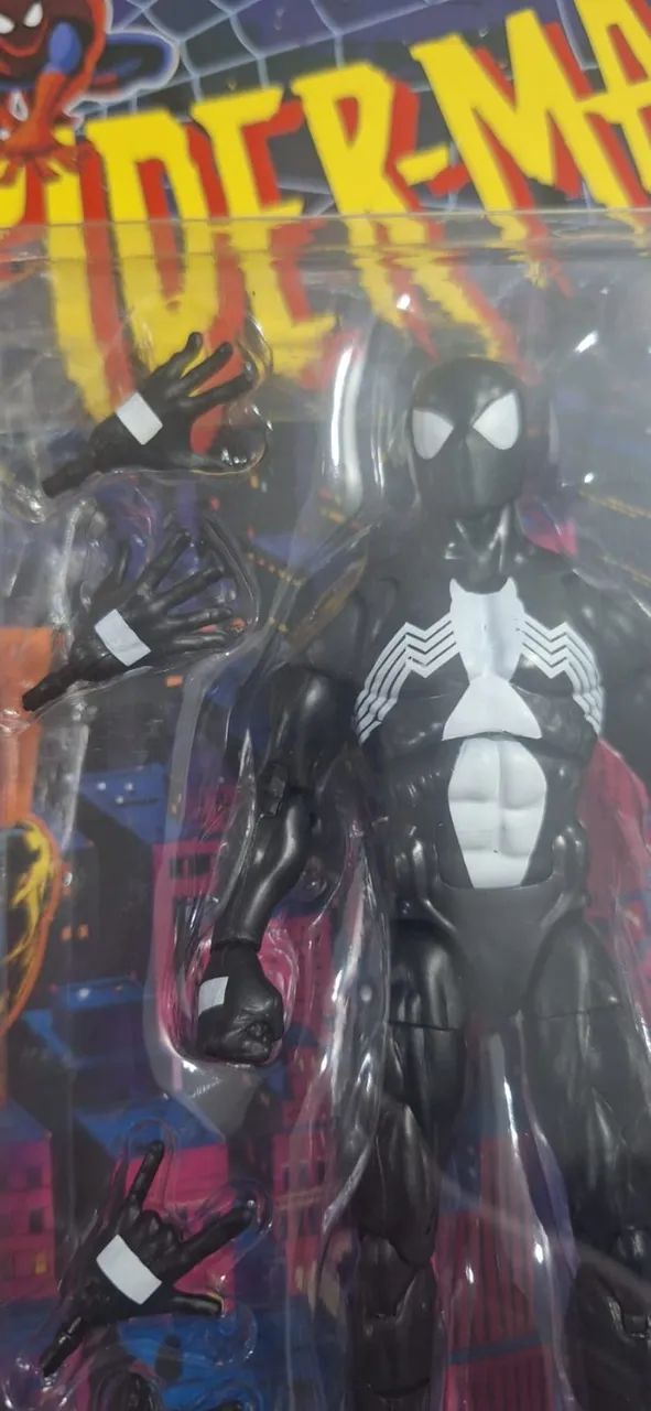 Boneco Homem Aranha traje simbiote - Foto 2