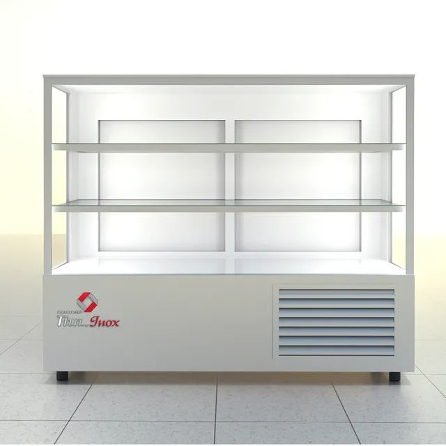 Vitrine expositora refrigerada e aquecida