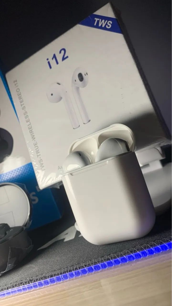 Fone Bluetooth AirDots e i12 - Entrega Grátis  - Foto 2