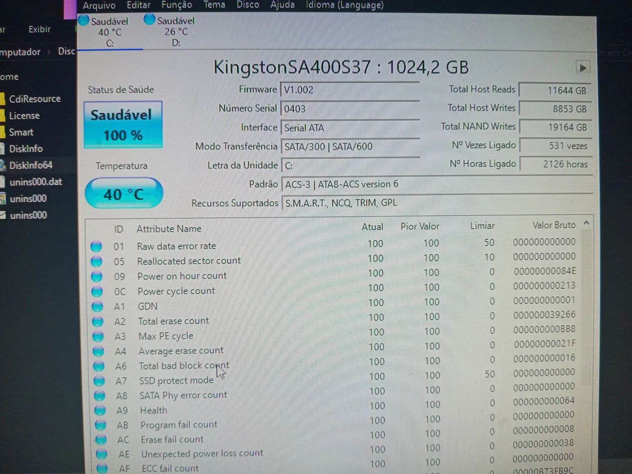 SSD Sata Kingston 960GB - Foto 3