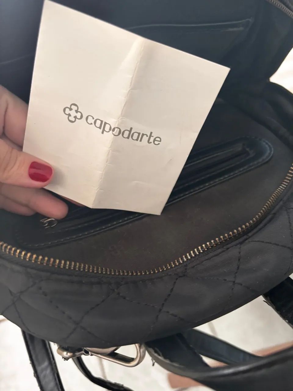Mochila preta capodarte  - Foto 2
