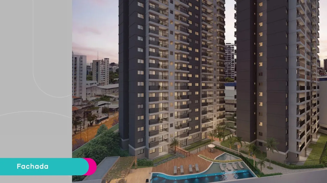 Imóvel para venda possui 75 metros quadrados com 2 quartos em Santo Amaro - Recife - PE