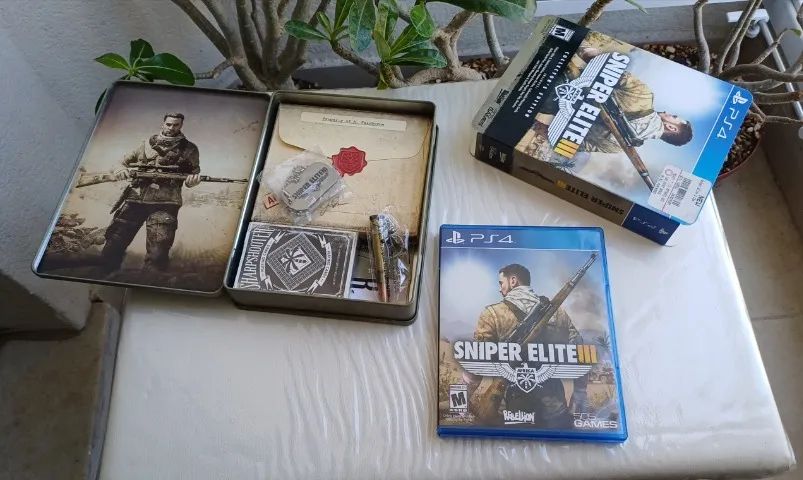 Jogo Sniper Elite 3 Collectors Edition Africa Ps4 Completo - Foto 2