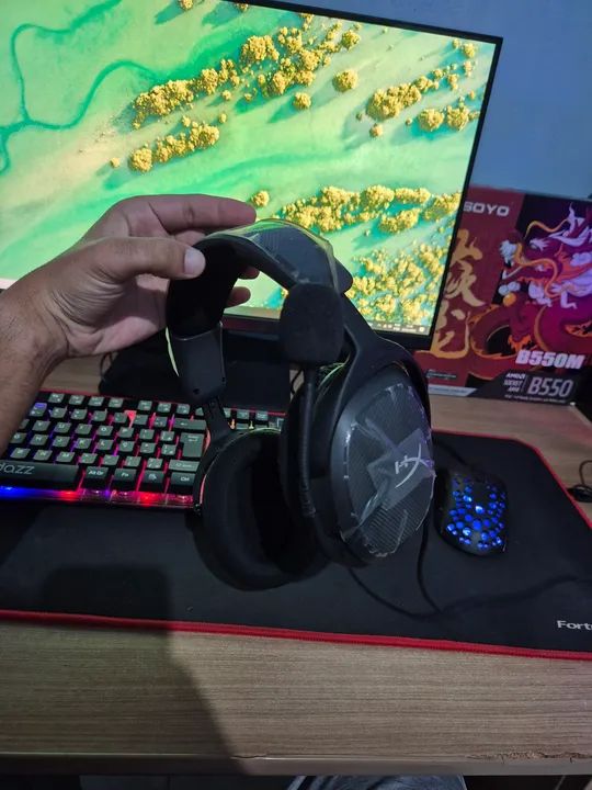 PC Incrível Completo à venda(CPU, MONITOR E FONE) - Foto 2