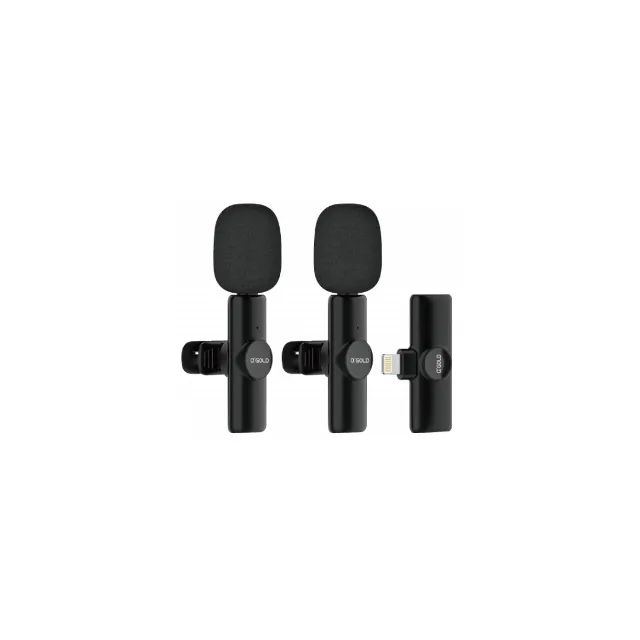 Kit Microfones Lapela a'Gold MCF-06