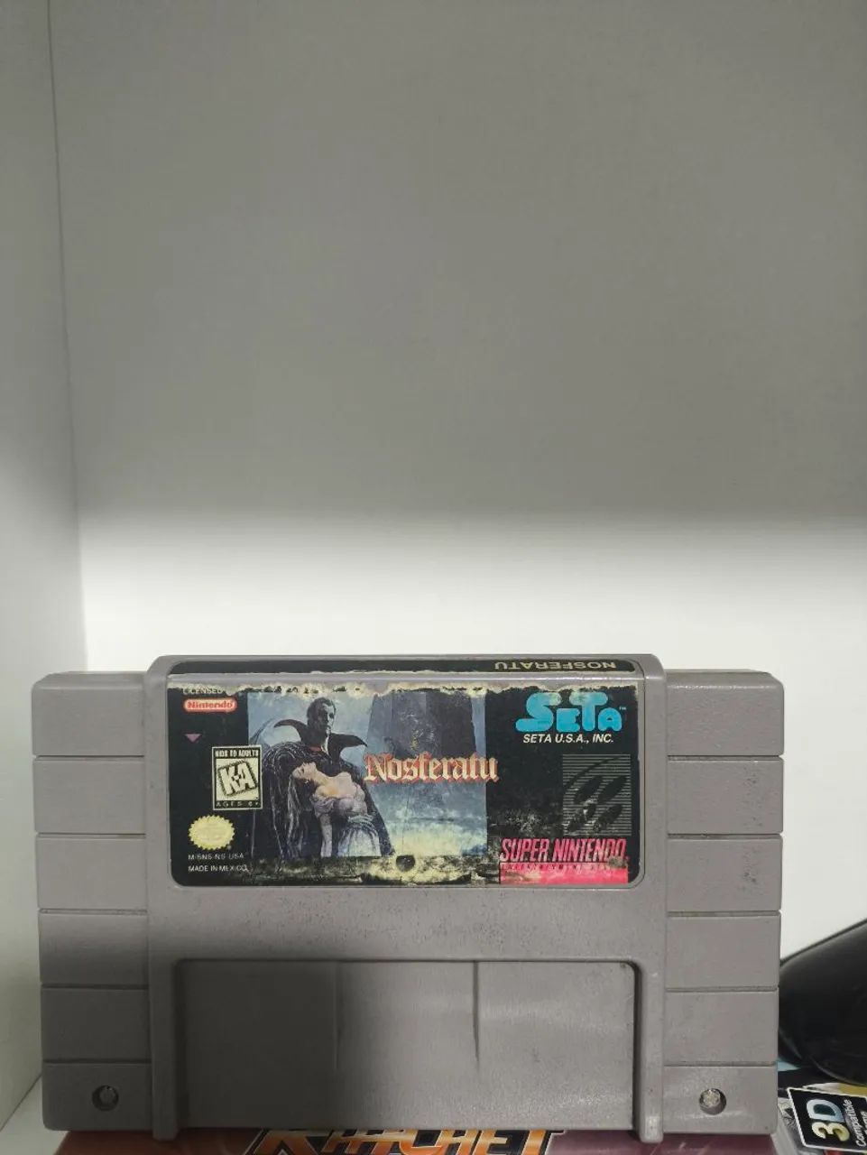 Jogo Nosferatu Super Nintendo