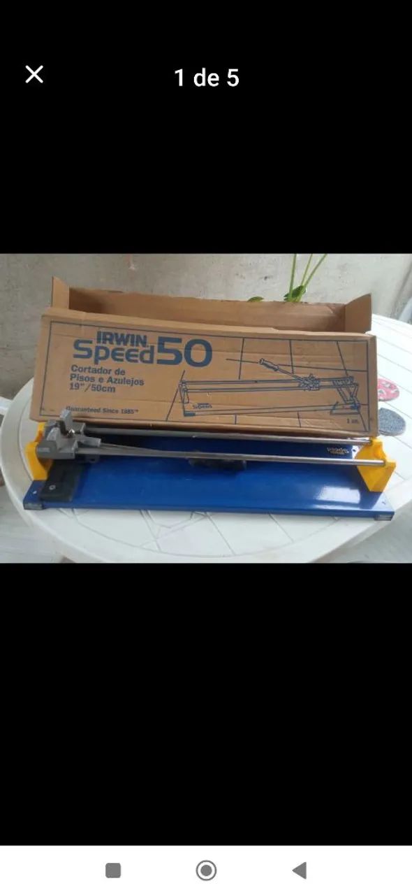 Cortador de Pisos e Azulejos Irwin Speed 50 - Foto 5