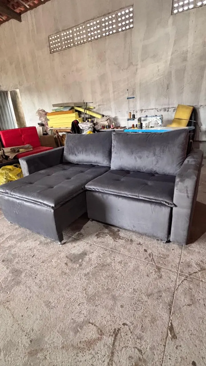 Sofá estilo cama (novo) PRONTA ENTREGA!